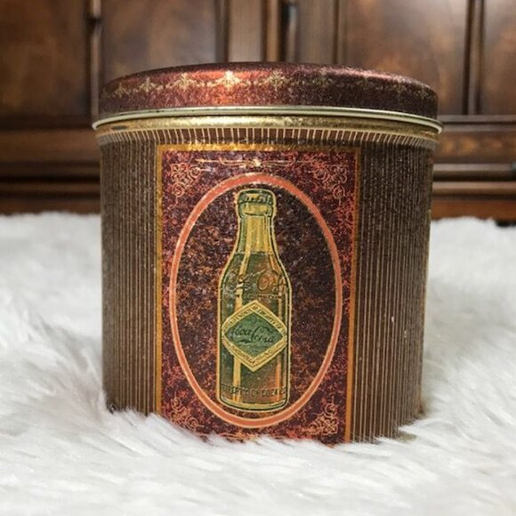 Set of 3 Vintage Coca-Cola Privileged Ladies Shimmer Round + Oval Mint Tins - Picture 5 of 15